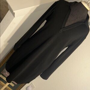 Chic Black Long Sleeve Dress